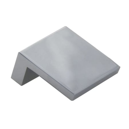 Crown 1-3/4" Tab Cabinet Pull with 1-1/4" Center to Center Polished Chrome Finish CHK1667PC